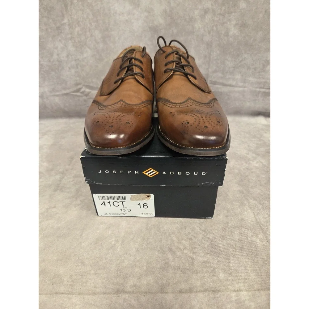 Joseph Abboud Brn Mens Dress Shoe SZ 13D JA ANDREW WT